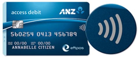 anz debit card contactless